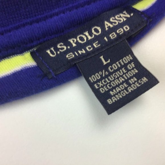 NWT! U.S. POLO ASSN. Striped Cropped Top - Picture 3 of 6